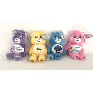 Set of 4, Bears 9” Bean plush Plush Toys, Stuffed Animal. New with tags